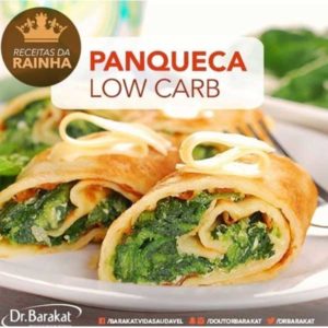 Massa de panqueca low carb