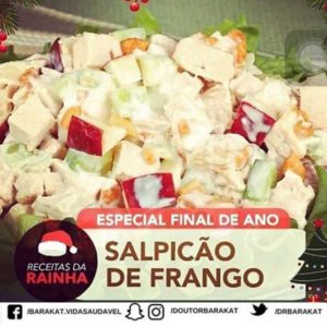 Salpicão de Frango com batatas-palha