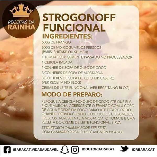 Strogonoff funcional