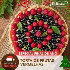 Torta de frutas vermelhas